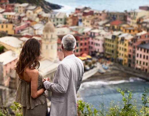 Couple in Mediterranean